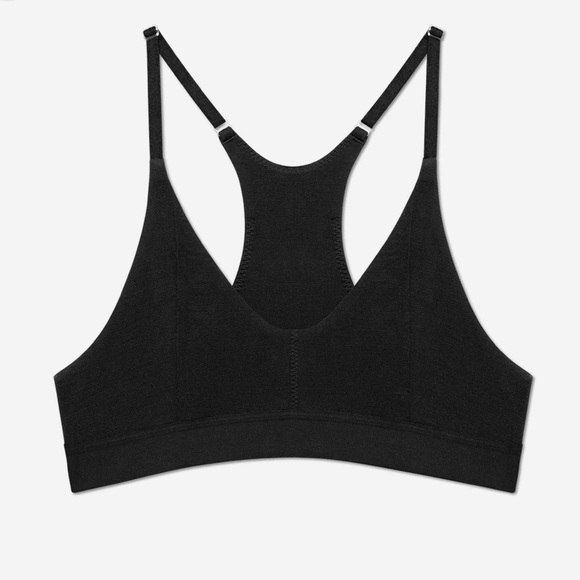 allbirds Other - 3 Pack Allbirds Merino Wool Blend Triangle Bralette Bra Natural Black Small NIP